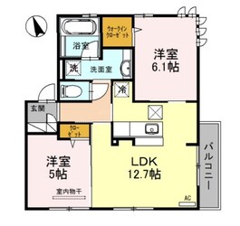 ルーチェ西洞院の物件間取画像